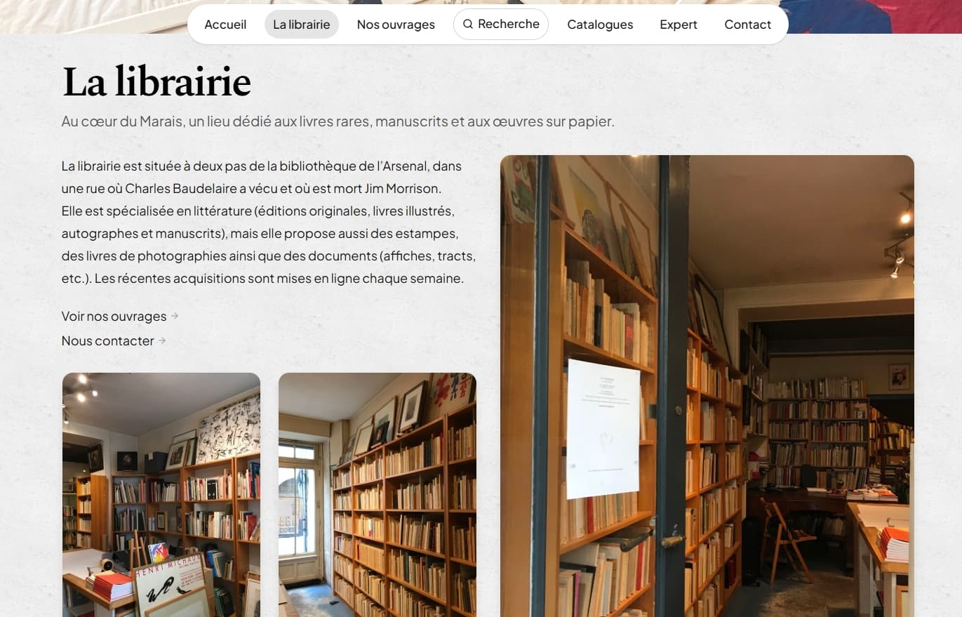 Librairie J.-F. Fourcade